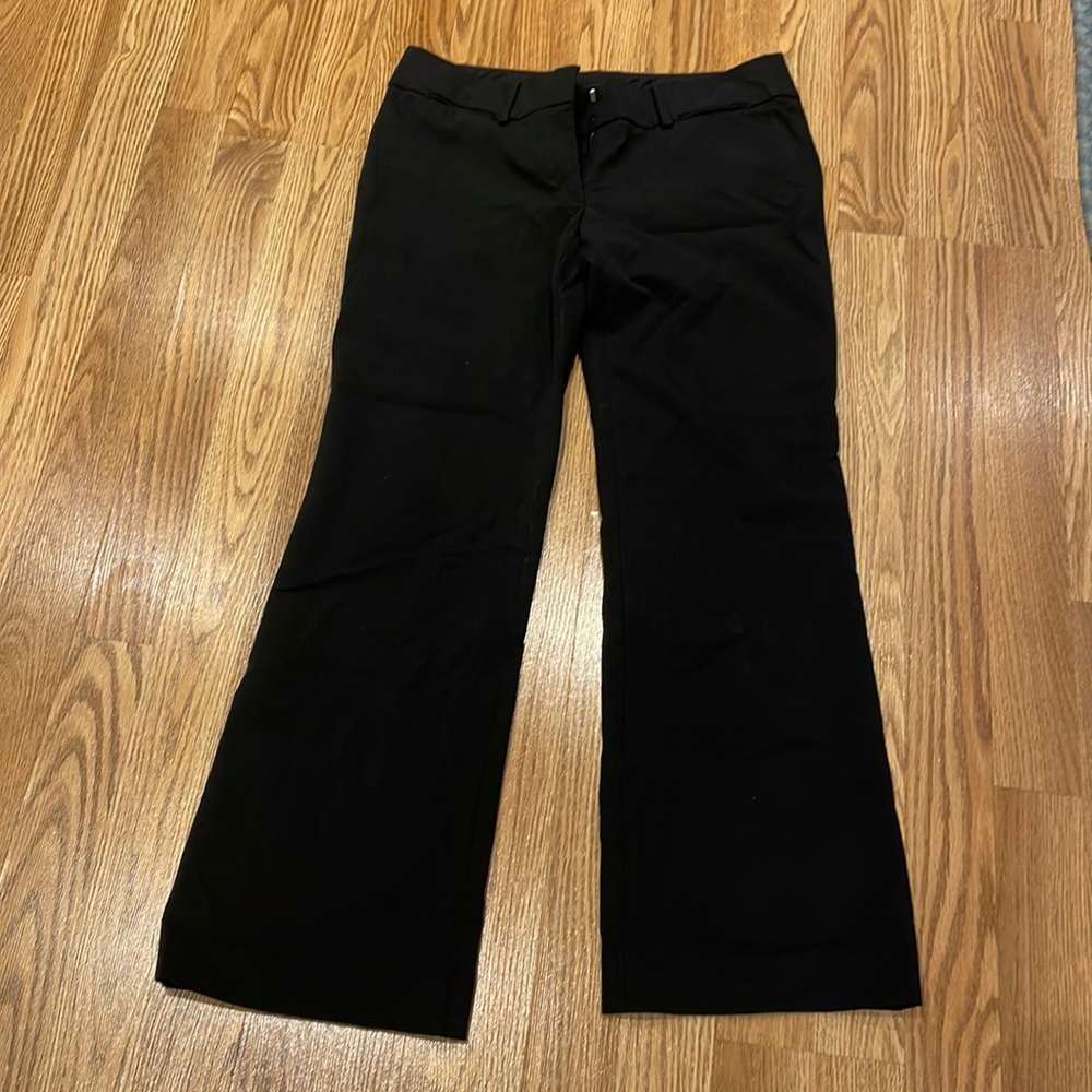 Loft black size 6 petite Marisa trousers